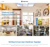 Kleine Seitenvorschau von meissner-raeder.de