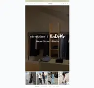 Kleine Seitenvorschau von ninepine.de