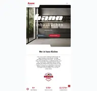 Kleine Seitenvorschau von hano-kuechen.de