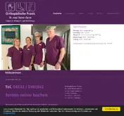 Kleine Seitenvorschau von dr-garve-orthopaede.de