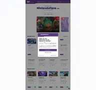 Kleine Seitenvorschau von nintendofans.de
