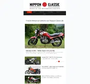 Kleine Seitenvorschau von nippon-classic.de