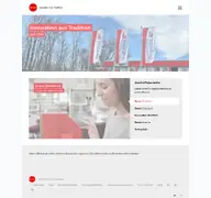 Kleine Seitenvorschau von dreve.de