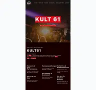 Kleine Seitenvorschau von kult61.de