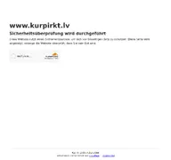 Kleine Seitenvorschau von kurpirkt.lv