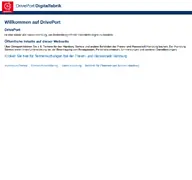 Kleine Seitenvorschau von driveport.de