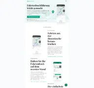 Kleine Seitenvorschau von driversnote.de