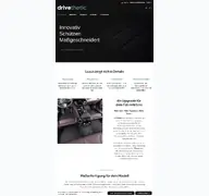 Kleine Seitenvorschau von drivethetic.de