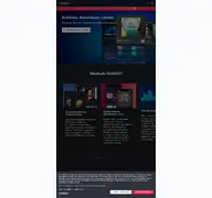 Kleine Seitenvorschau von idagio.com