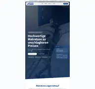 Kleine Seitenvorschau von matratzen24-lintfort.de