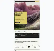 Kleine Seitenvorschau von climatepartner.com