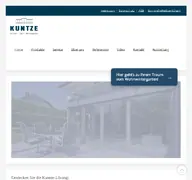 Kleine Seitenvorschau von kuntze-gmbh.de