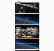 Kleine Seitenvorschau von nofrontiersspacemodels.de