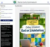 Kleine Seitenvorschau von mcg-boenen.de