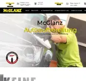 Kleine Seitenvorschau von mcglanz.de