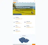 Kleine Seitenvorschau von czech-tourist.de