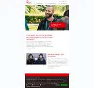 Kleine Seitenvorschau von karriere.caritas-duesseldorf.de