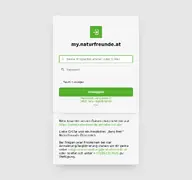 Kleine Seitenvorschau von my.naturfreunde.at