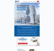 Kleine Seitenvorschau von rmk-kaeltetechnik.de