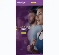 Kleine Seitenvorschau von essence-fitness.de