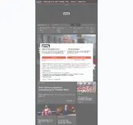 Kleine Seitenvorschau von goal.com