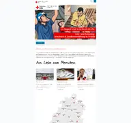 Kleine Seitenvorschau von drk-hessen.de