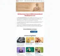Kleine Seitenvorschau von drk-hochtaunus.de