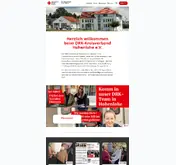 Kleine Seitenvorschau von drk-hohenlohe.de