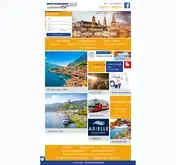 Kleine Seitenvorschau von europa-travel.de