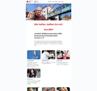 Kleine Seitenvorschau von drk-korbach.de