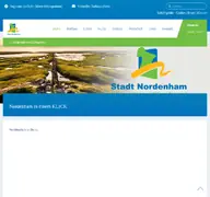 Kleine Seitenvorschau von nordenham.de