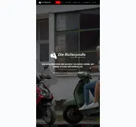 Kleine Seitenvorschau von rollerprofis.de