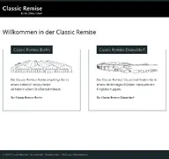 Kleine Seitenvorschau von remise.de