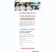 Kleine Seitenvorschau von drk-loebau.de