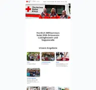 Kleine Seitenvorschau von drk-luedinghausen.de
