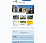 Kleine Seitenvorschau von nordheim.de