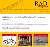 Kleine Seitenvorschau von radmagazin-broja.de