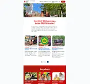 Kleine Seitenvorschau von drk-muenster.de