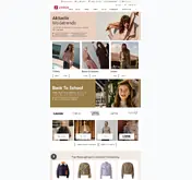 Kleine Seitenvorschau von mode-zinser.de