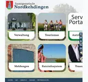 Kleine Seitenvorschau von nordkehdingen.de