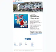 Kleine Seitenvorschau von drk-paderborn.de