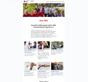 Kleine Seitenvorschau von drk-prignitz.de