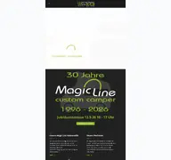 Kleine Seitenvorschau von magicline-wehle.de