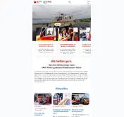 Kleine Seitenvorschau von drk-rhein-nahe.de