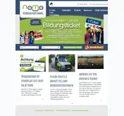 Kleine Seitenvorschau von nordsachsen-mobil.de