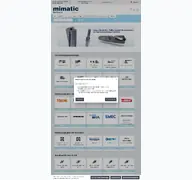Kleine Seitenvorschau von shop.mimatic.de