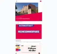 Kleine Seitenvorschau von nordsachsen.verdi.de