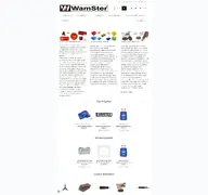 Kleine Seitenvorschau von wamster.de