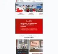 Kleine Seitenvorschau von drk-segeberg.de