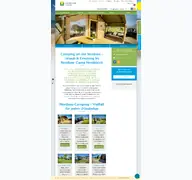 Kleine Seitenvorschau von nordsee-camp.de